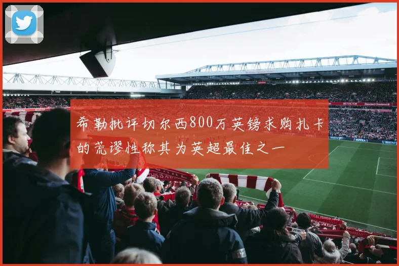 希勒批评切尔西800万英镑求购扎卡的荒谬性称其为英超最佳之一
